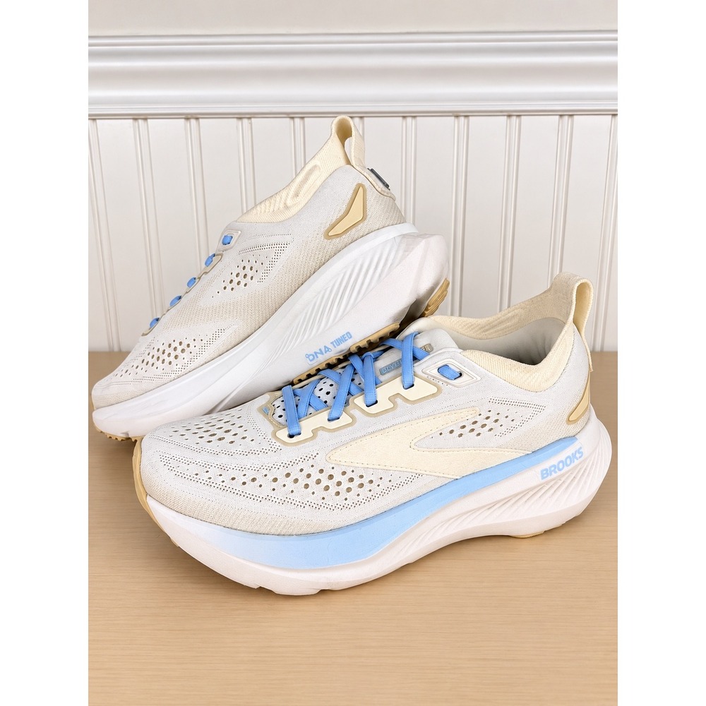 Brooks Glycerin 23 Coconut Sand Skyway Running Shoes Women's Size 8